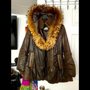 Mackage jacket in good used condition . Size m